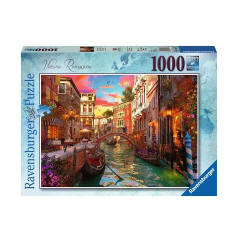 ფაზლი 1000 ნაწილით Venice Romance Ravensburger