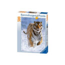 ფაზლი 500 ნაწილით Tiger in the Snow Ravensburger