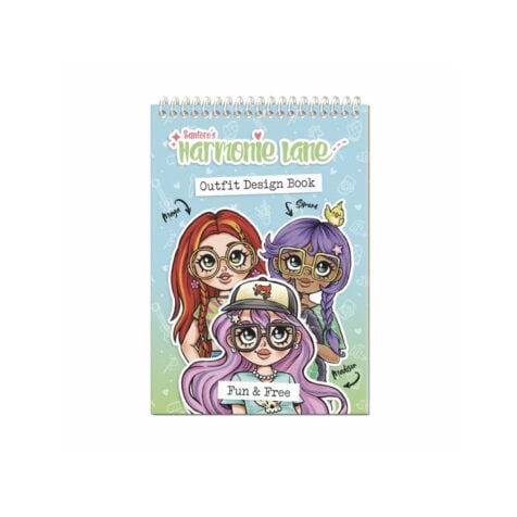 Santoro Harmonie Lane Design Book Fun & Free