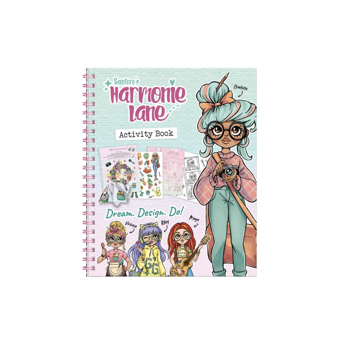 სადიზაინერო ალბომი Fun & Free Harmonie Lane Santoro