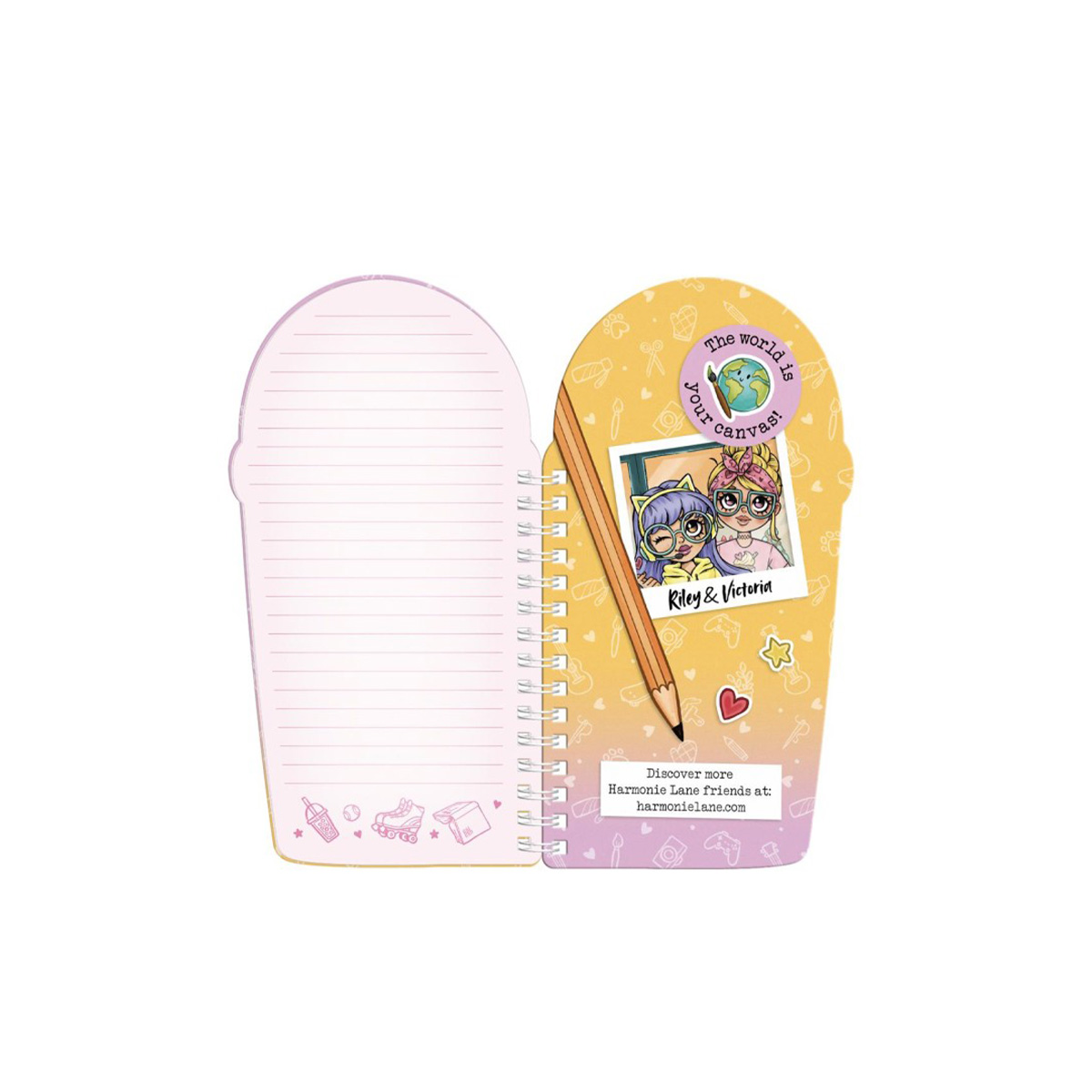 ბლოკნოტი კალმით Sabrina's Bubble Tea Harmonie Lane Santoro - Image 2