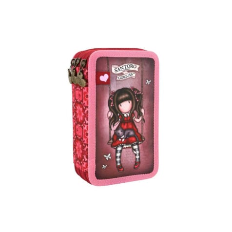 Santoro Gorjuss Ruby Pencil Case with Accessories