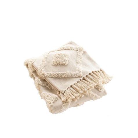 პლედი ნაქსოვი 125x150 სმ Inca U10
