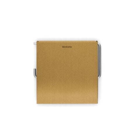 Brabantia ReNew Toilet Roll Holder Brilliant Steel 12.3×13.2 CM