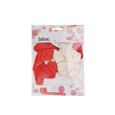 სადღესასწაულო ბუშტები 30 სმ 1×10 Koopman Toys