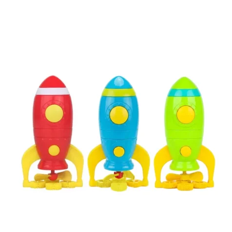 საპნის ბუშტების გამშვები რაკეტა Bubble Explorer Bubble Fun P&C Toys