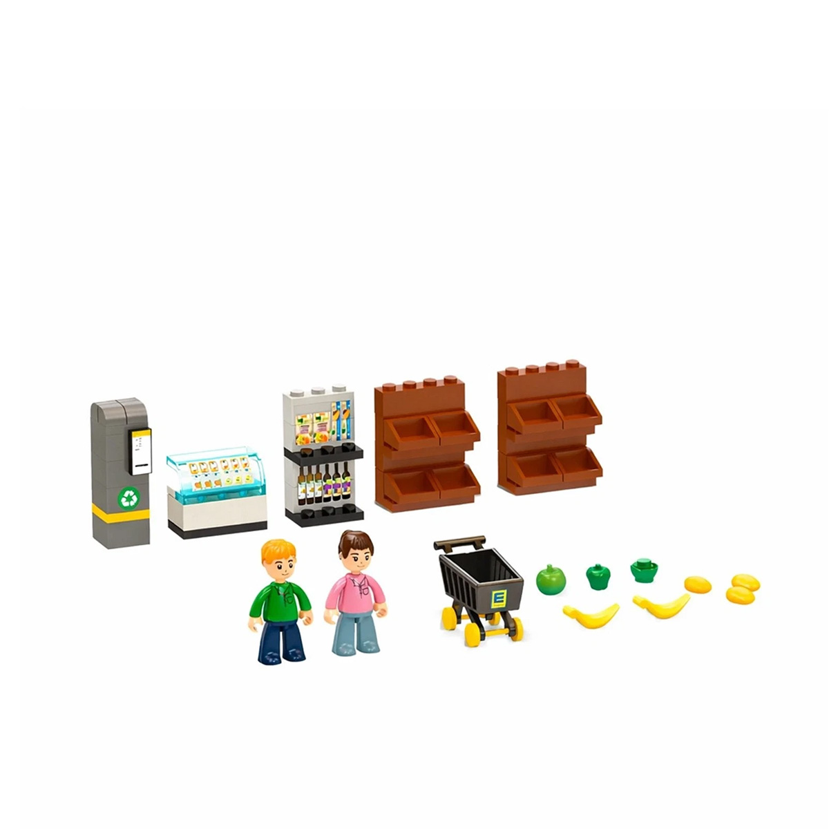 კუბიკების ნაკრები 80 ერთეული Fresh Food Set Blockz - Image 3