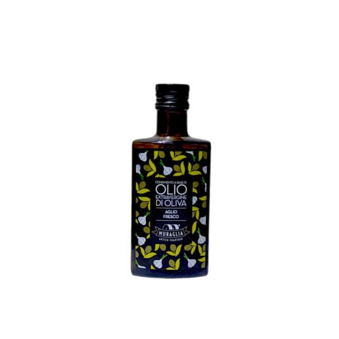 Frantoio Muraglia Extra Virgin Olive Oil With Garlic Flavoured 200 ML