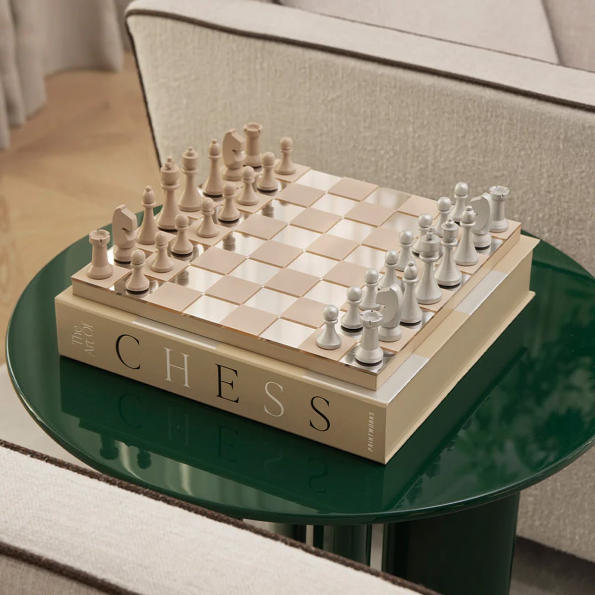 ჭადრაკი მუყაოს ყუთით Art of Chess Mirror Printworks - Image 5