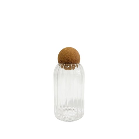 Super Clear Jar With Wood Lid 0.7 L