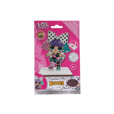 თვლებით გასაფორმებელი ფიგურა Pranksta Crystal Art L.O.L. Surprise MGA Entertainment