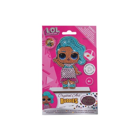 თვლებით გასაფორმებელი ფიგურა Splash Queen Crystal Art L.O.L. Surprise MGA Entertainment