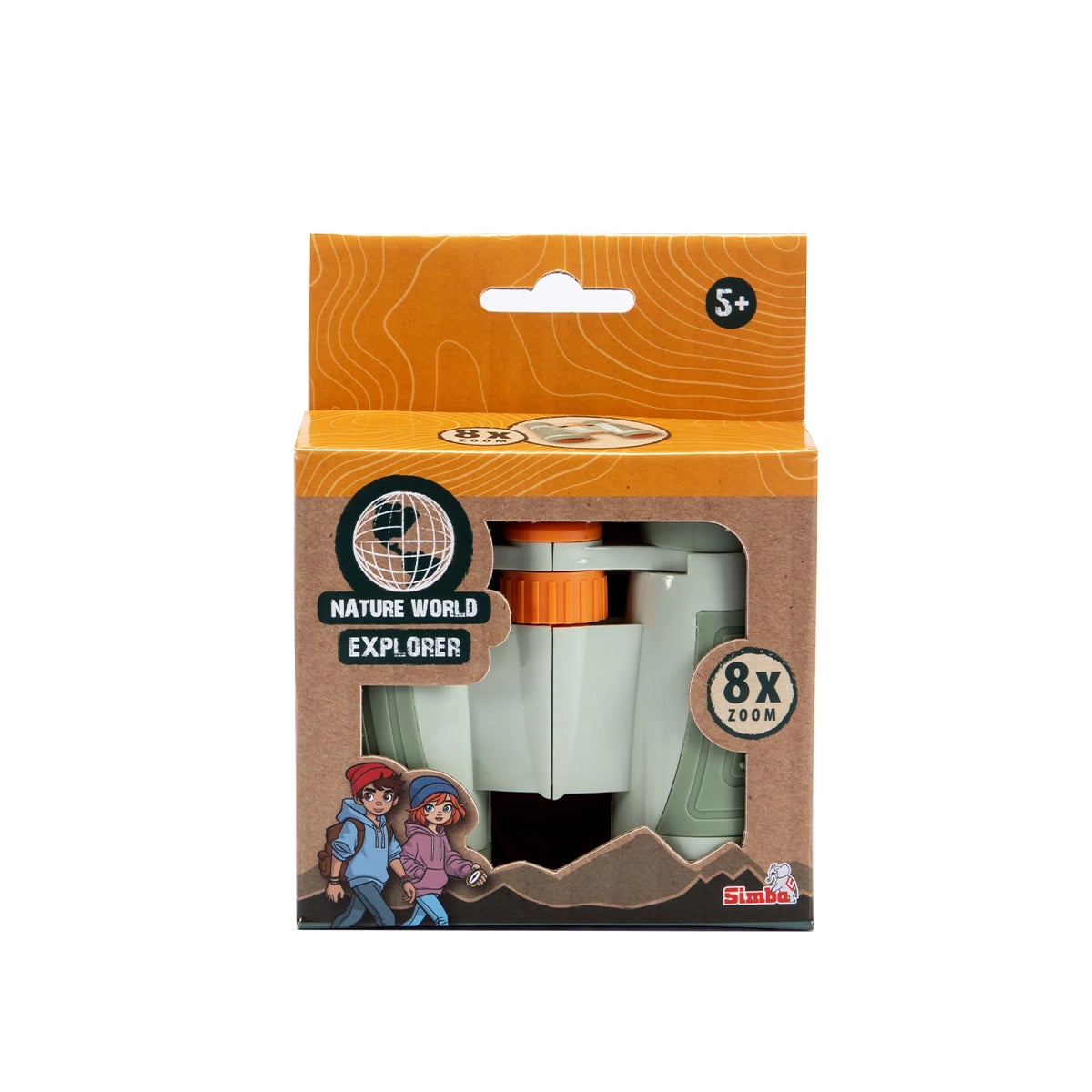 სათამაშო დურბინდი 15.6x12.2x5 სმ Nature World Explorer Simba Toys