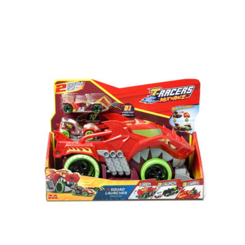 მანქანა გამშვებით T-Racers Magicbox