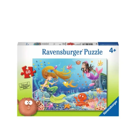 ფაზლი 60 ნაწილით Mermaid Tale Ravensburger