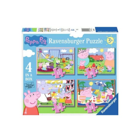 ფაზლი 12/16/20/24 ნაწილით Peppa Pig Ravensburger