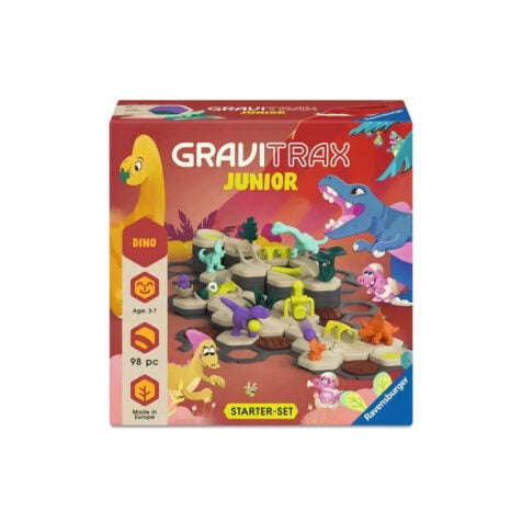 გრავიტაციული სათამაშო 98 ნაწილით Junior Starter Set Dino GraviTrax Ravensburger