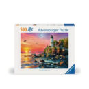 ფაზლი 500 ნაწილით Lighthouse at Sunset Ravensburger