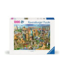 ფაზლი 1 000 ნაწილით World Landmarks Ravensburger