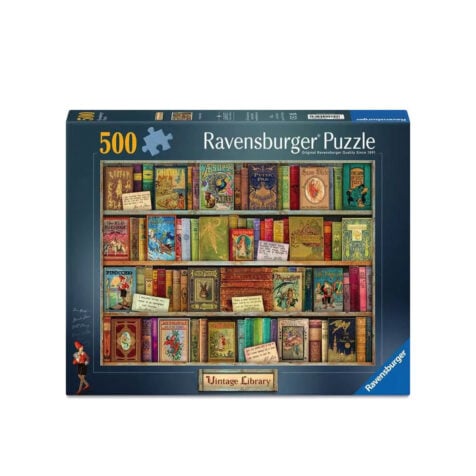 ფაზლი 500 ნაწილით Vintage Library Ravensburger