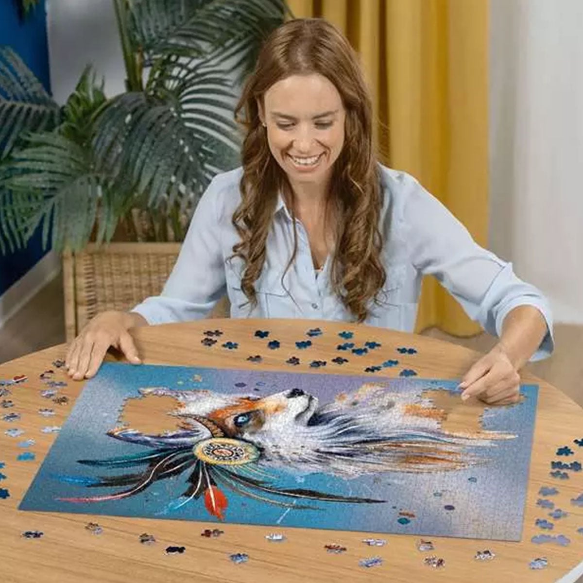 ფაზლი 1 000 ნაწილით Spirit Fox Ravensburger - Image 4