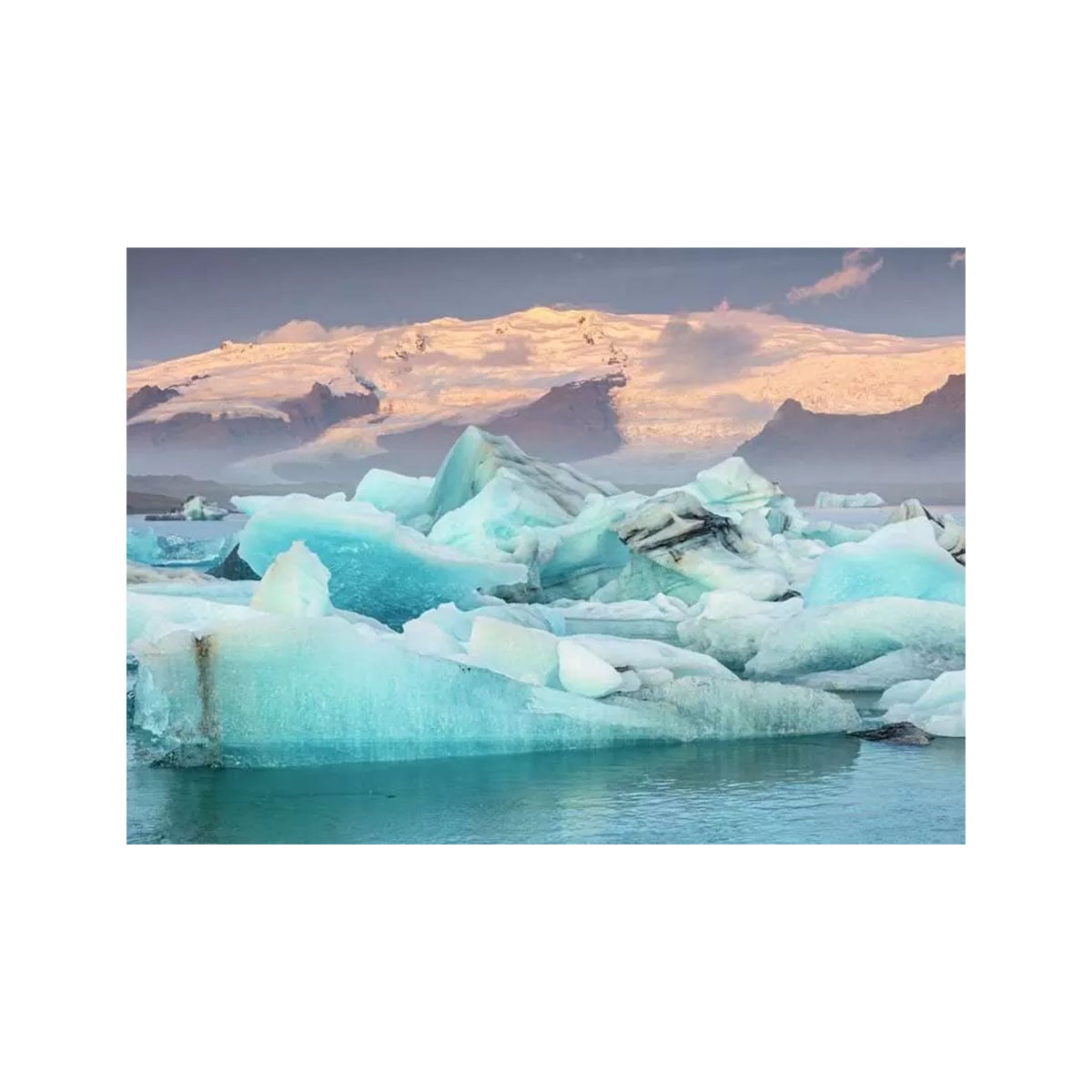 ფაზლი 1 000 ნაწილით Jökulsarlon Iceland Ravensburger - Image 2