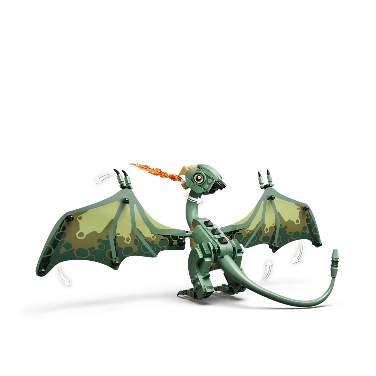 კუბიკების ნაკრები 482 ნაწილი Norbert: Hagrid's Baby Dragon Harry Potter™ Lego 76477 - Image 4