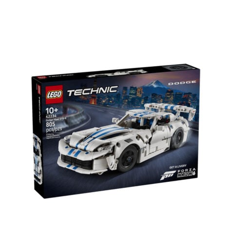 კუბიკების ნაკრები 617 ნაწილი Dodge Viper GTS-R Sports Car Technic™ Lego 42234