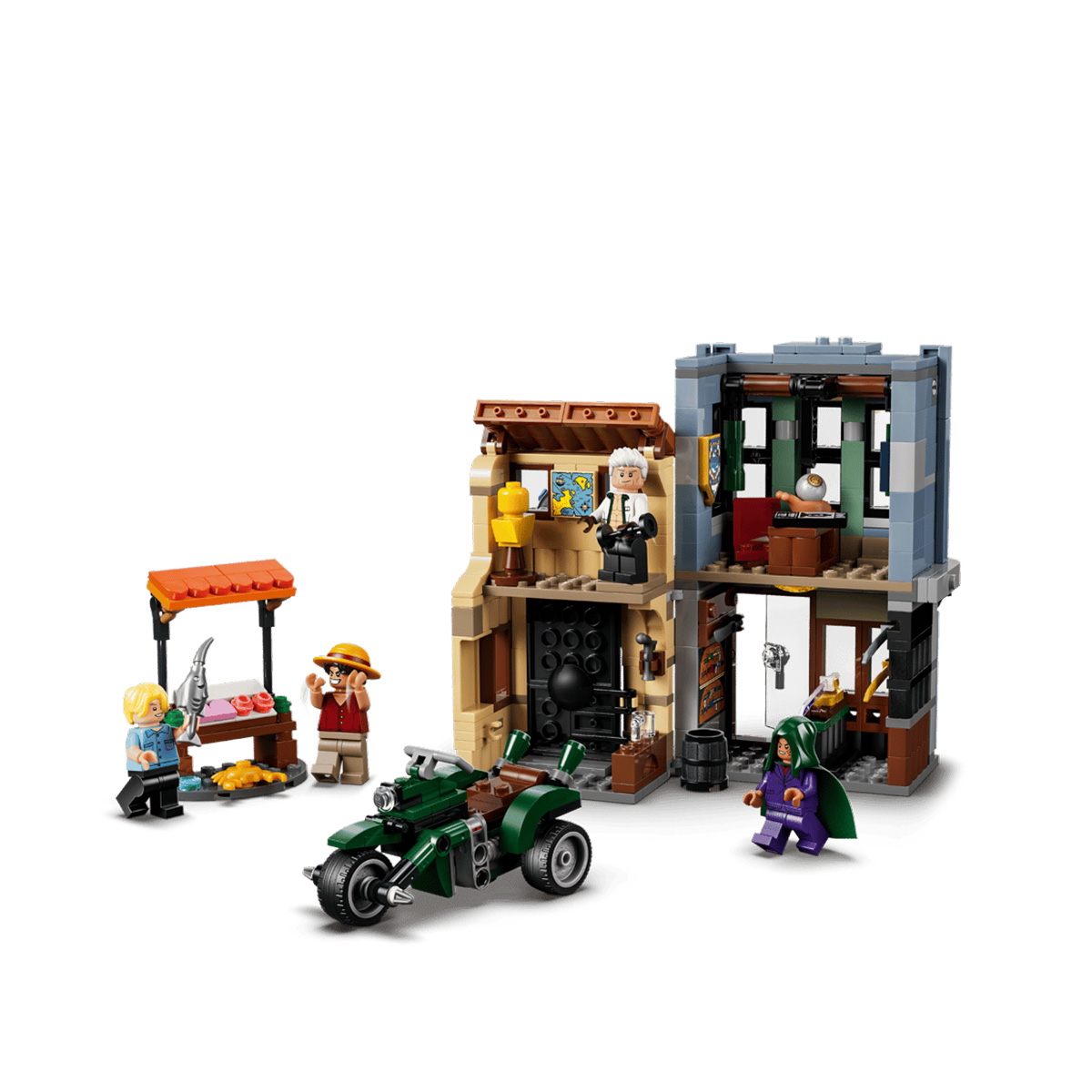 კუბიკების ნაკრები 547 ნაწილი Showdown with Captain Smoker One Piece Lego 75642 - Image 5