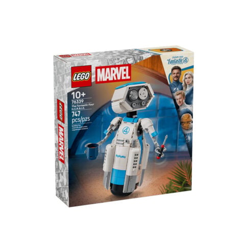 კუბიკების ნაკრები 747 ნაწილი The Fantastic Four H.E.R.B.I.E. Marvel  Lego 76339