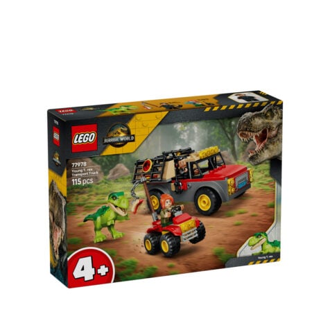 კუბიკების ნაკრები 115 ნაწილი Young T. rex Transport Truck Jurassic World™ Lego 77978