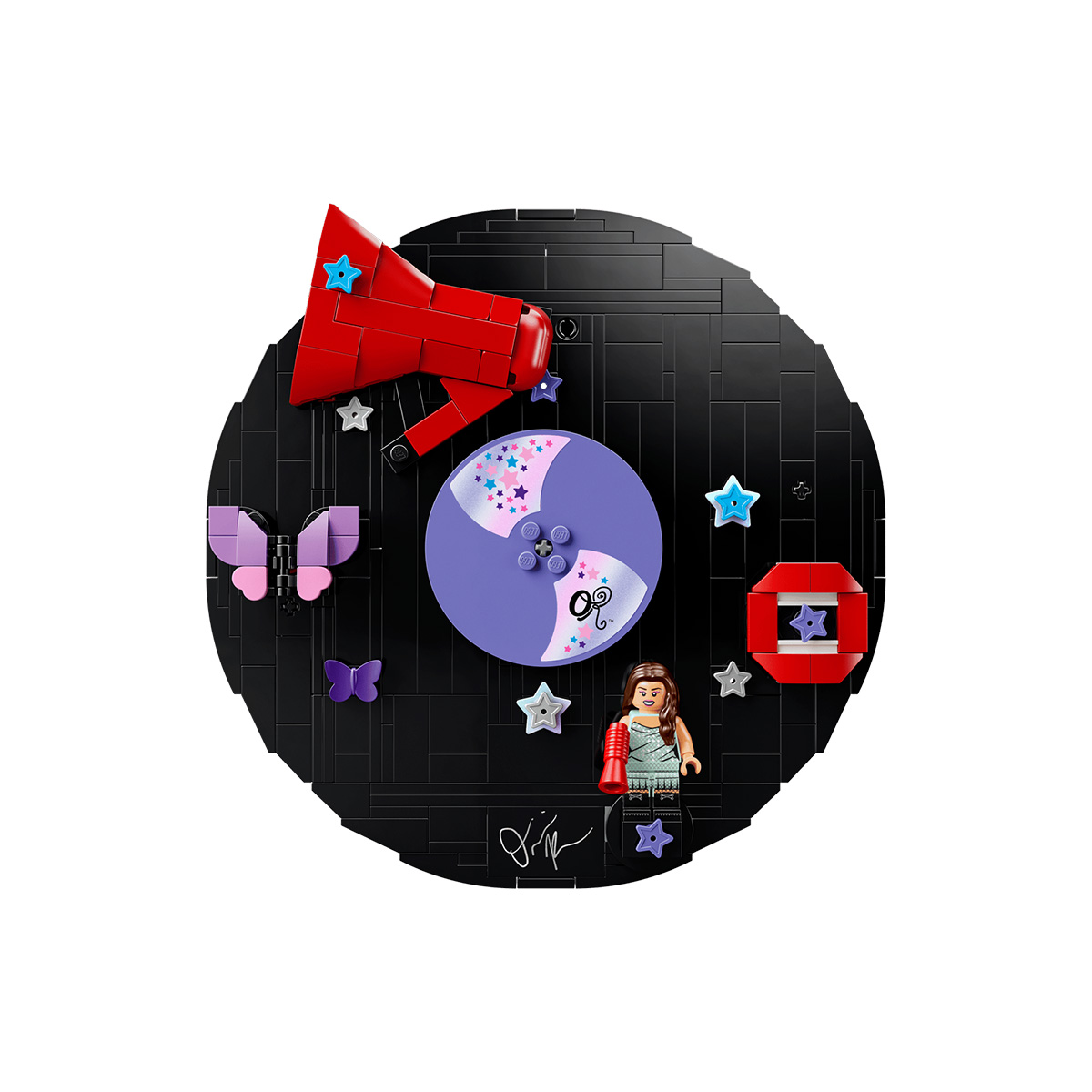 კუბიკების ნაკრები 360 ნაწილი Olivia Rodrigo's Vinyl Editions Lego 43028 - Image 2