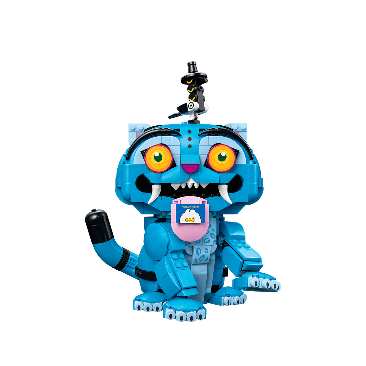 კუბიკების ნაკრები 825 ნაწილი Derpy Tiger and Sussie Bird KPop Demon Hunters™ Lego 72537 - Image 2