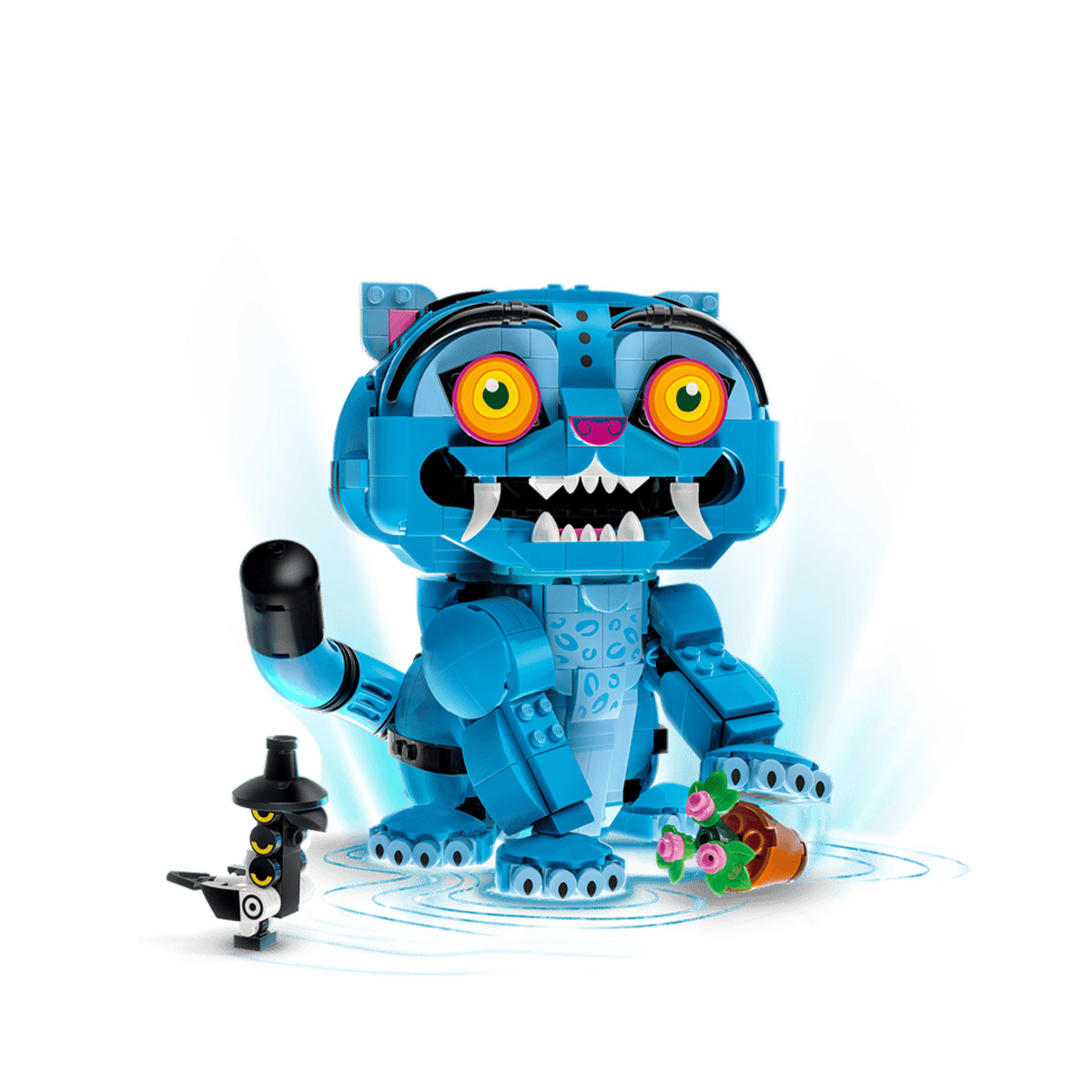 კუბიკების ნაკრები 825 ნაწილი Derpy Tiger and Sussie Bird KPop Demon Hunters™ Lego 72537 - Image 5