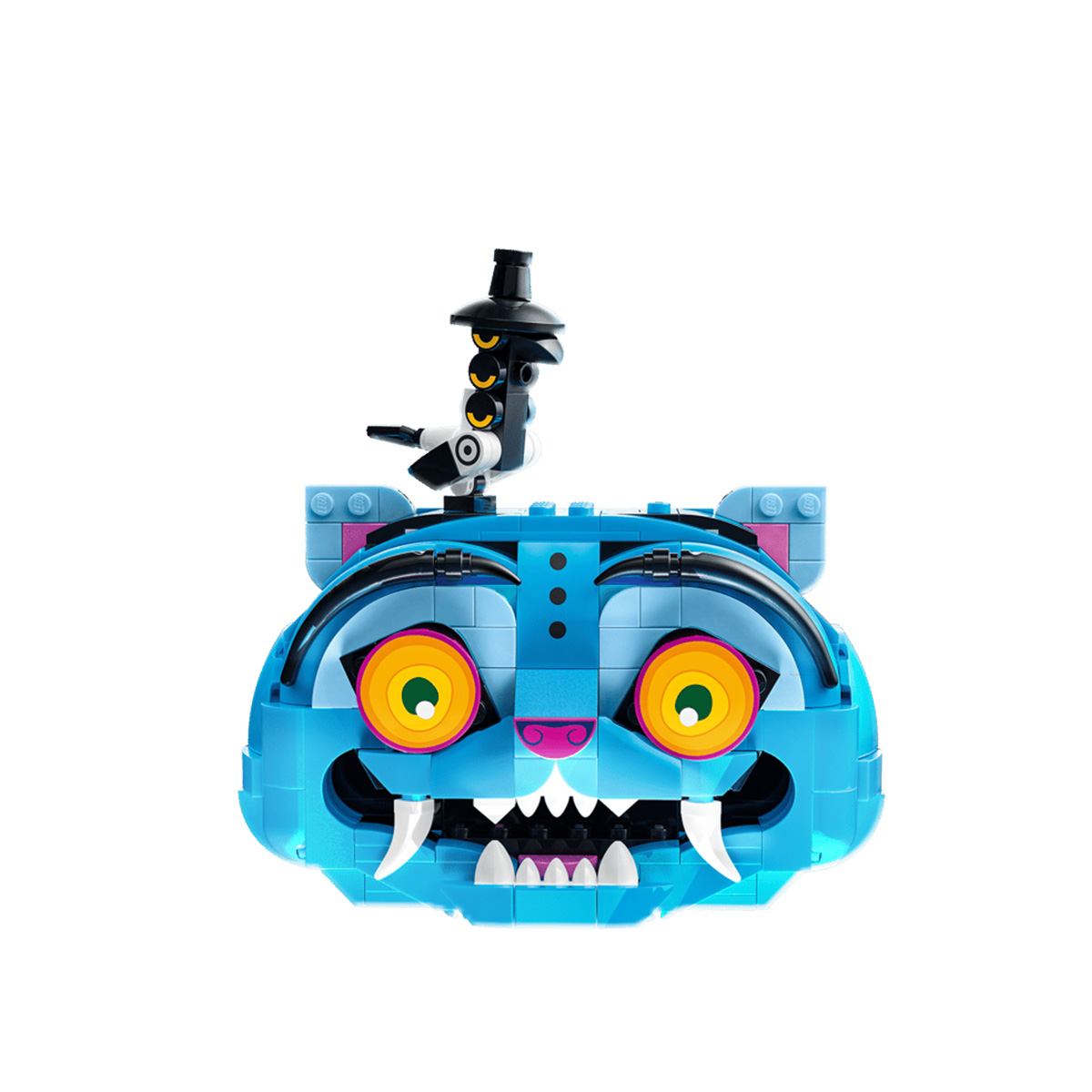 კუბიკების ნაკრები 825 ნაწილი Derpy Tiger and Sussie Bird KPop Demon Hunters™ Lego 72537 - Image 3