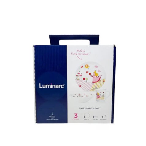 საბავშვო ჭურჭლის ნაკრები 1x3 Fairyland Feast Luminarc