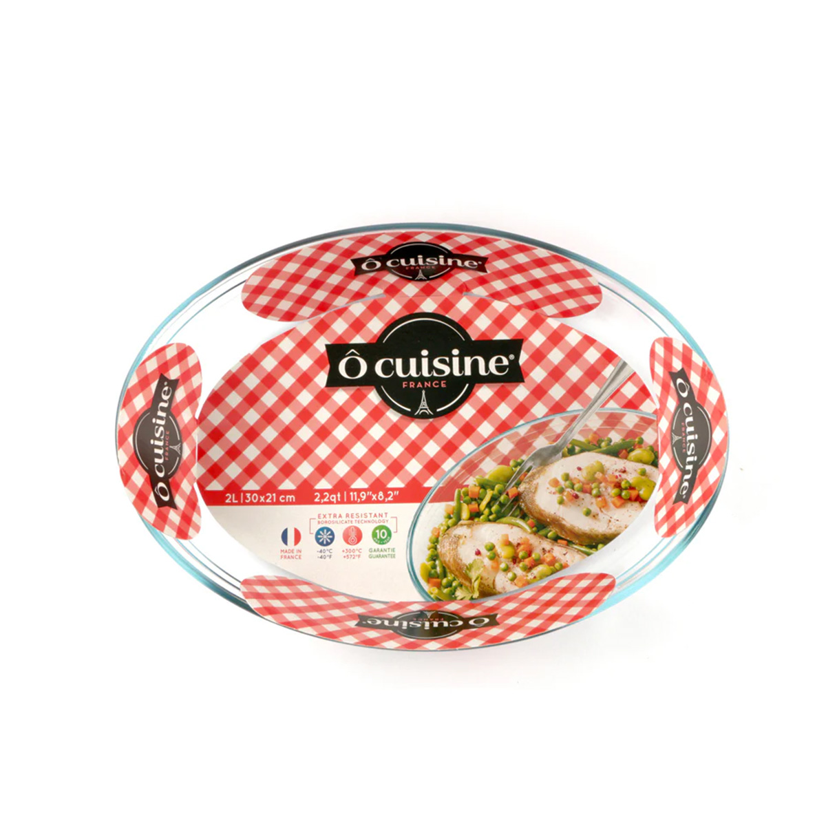 საცხობი ფორმა მინის 30x21 სმ Ôcuisine® Pyrex - Image 3