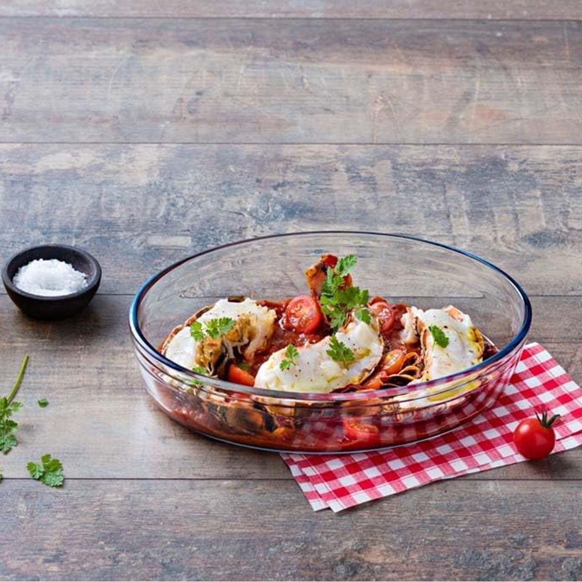 საცხობი ფორმა მინის 35x24 სმ Ôcuisine® Pyrex - Image 4
