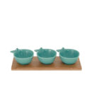 Easy Life Twist&Match Porcelain Bowl Set With Platter 28.5x10 CM
