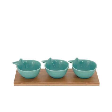 Easy Life Twist&Match Porcelain Bowl Set With Platter 28.5x10 CM