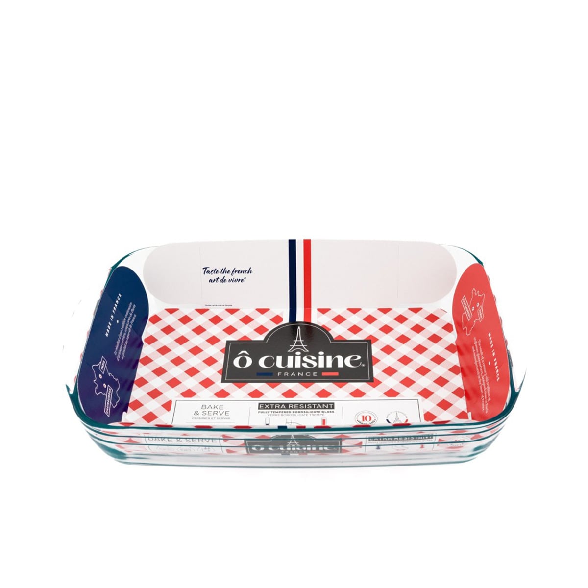 საცხობი ფორმა მინის 39x24 სმ Ôcuisine® Pyrex - Image 2