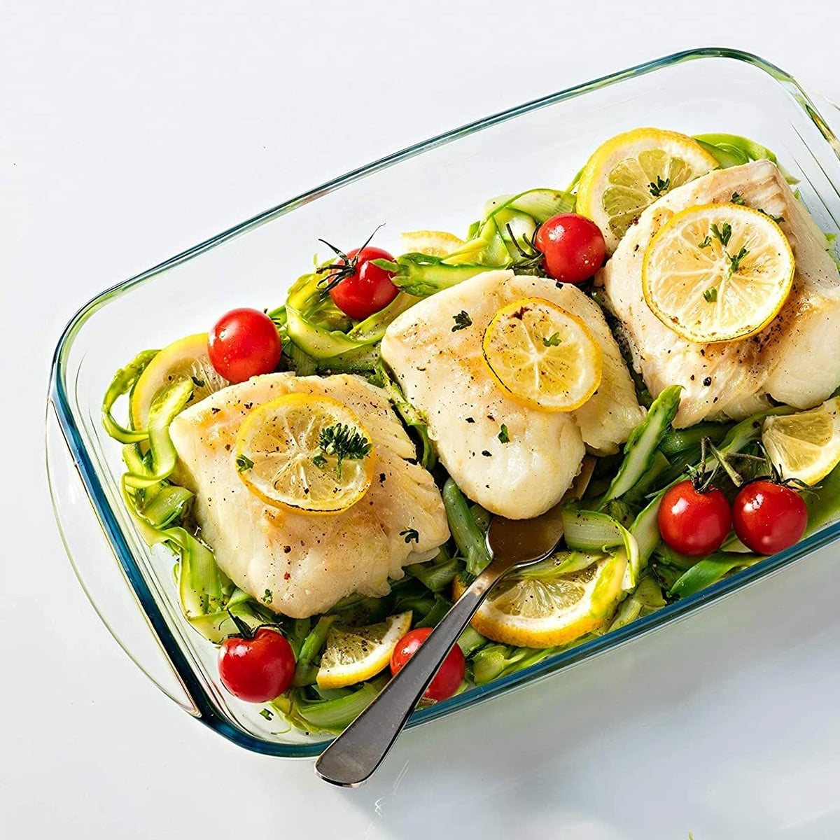 საცხობი ფორმა მინის 39x24 სმ Ôcuisine® Pyrex - Image 4