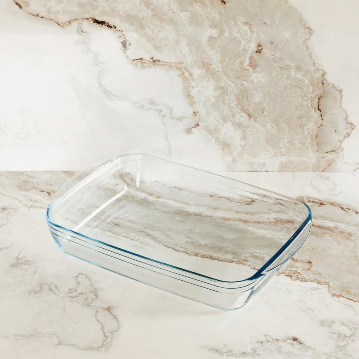 Pyrex Ôcuisine® Glass Rectangular Roaster 28x20x5 CM - Image 3