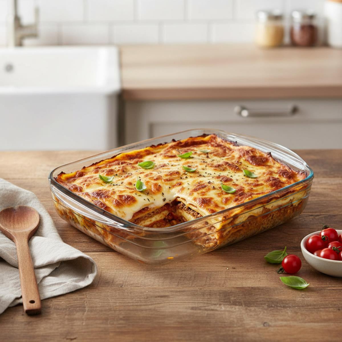 Pyrex Ôcuisine® Glass Rectangular Roaster 28x20x5 CM - Image 6