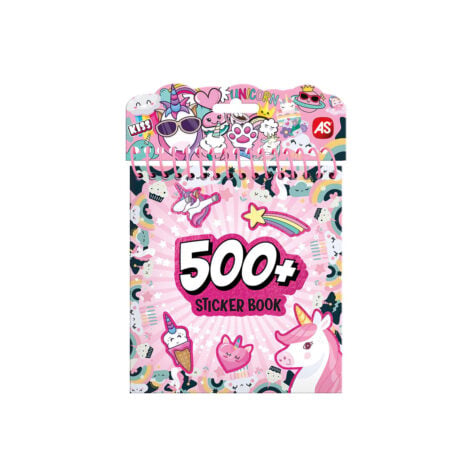 ალბომი სტიკერებით Notebook With Stickers AS