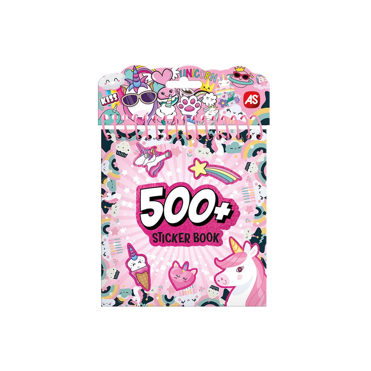 ალბომი სტიკერებით Notebook With Stickers AS