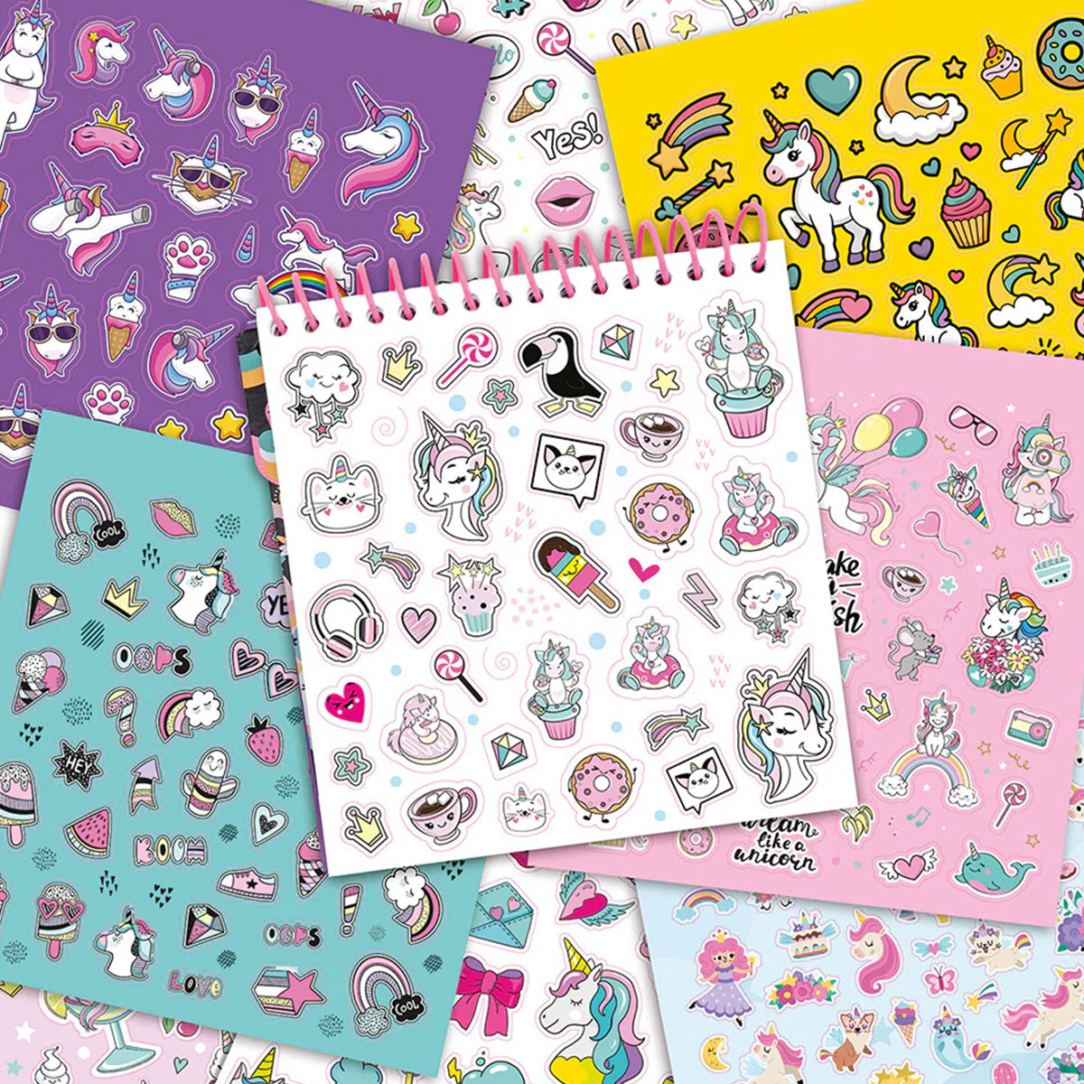 ალბომი სტიკერებით Notebook With Stickers AS - Image 3