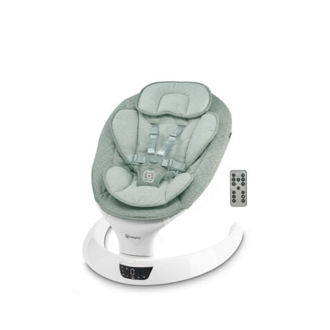 საბავშვო ელექტრო სარწეველა Green Electric Bouncer Swing BabyGo