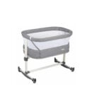 საბავშვო საწოლი-სარწეველა Grey Bedside Crib Vivaldi BabyGo