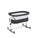 საბავშვო საწოლი-სარწეველა Dark Grey Bedside Crib Vivaldi BabyGo